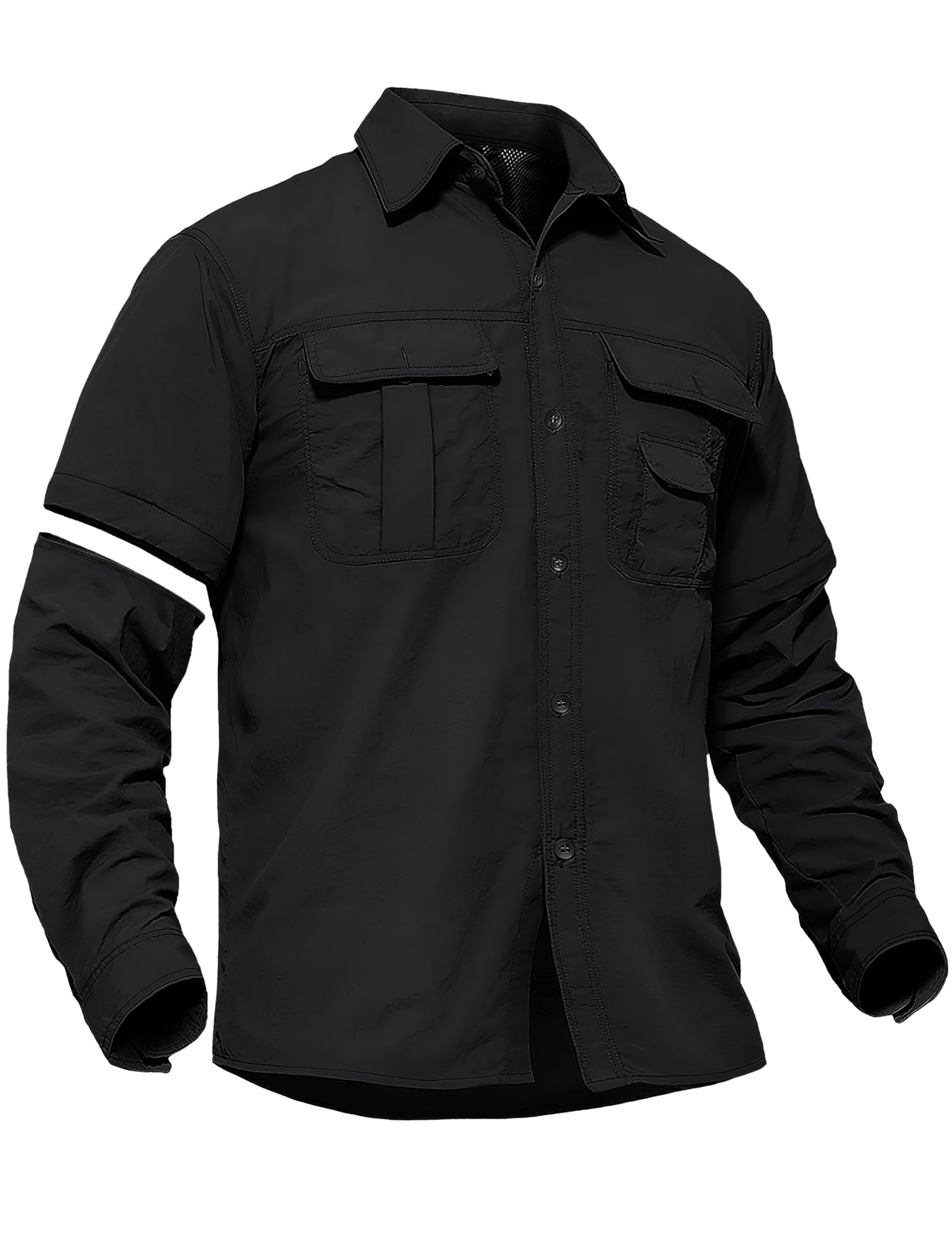 Amazon.com: TACVASEN Men's Long Sleeve Work Shirt for Fishing